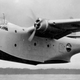 Martin XPBM-1, showing the retractable floats and flat tail